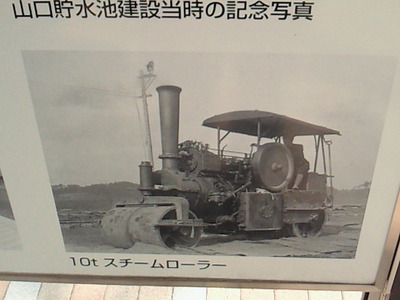 蒸気機関のローラー車